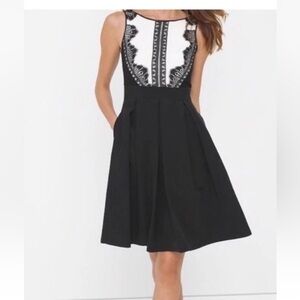 white house black market Tuxedo Front dress Size 00